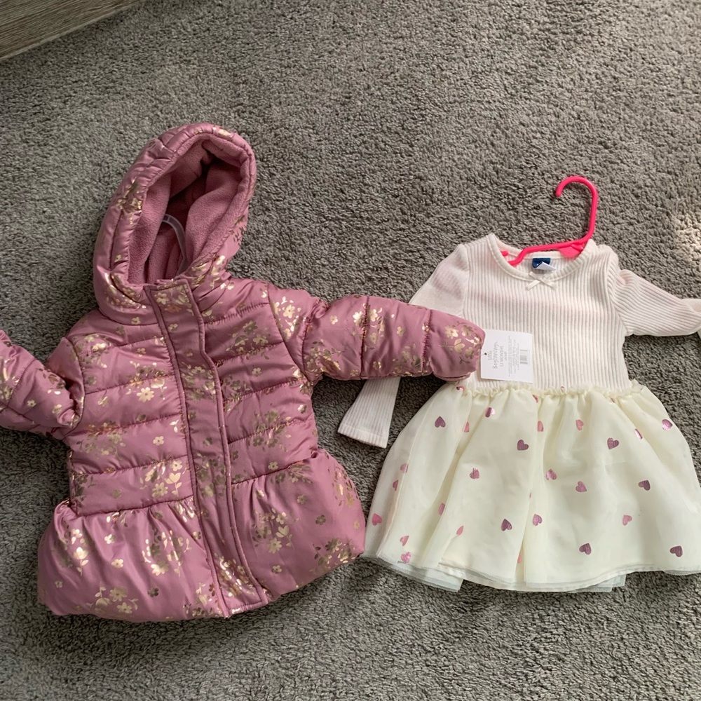 Pink Floral Kids Jacket